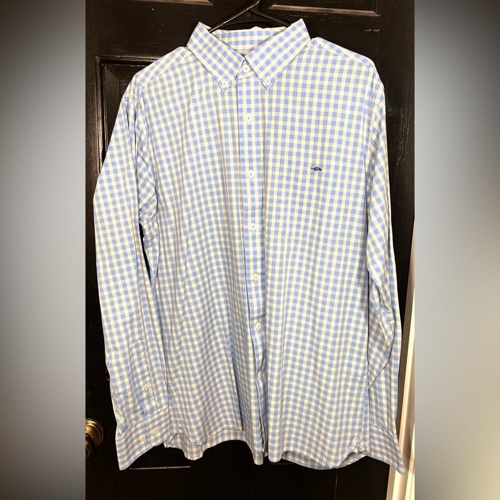 Fish  Hippie button down Size L